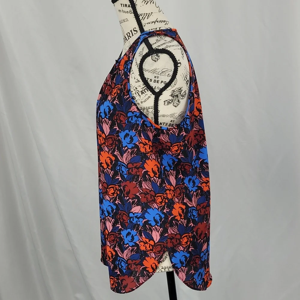 J Crew Sleeveless Floral Top - Picture 4 of 5